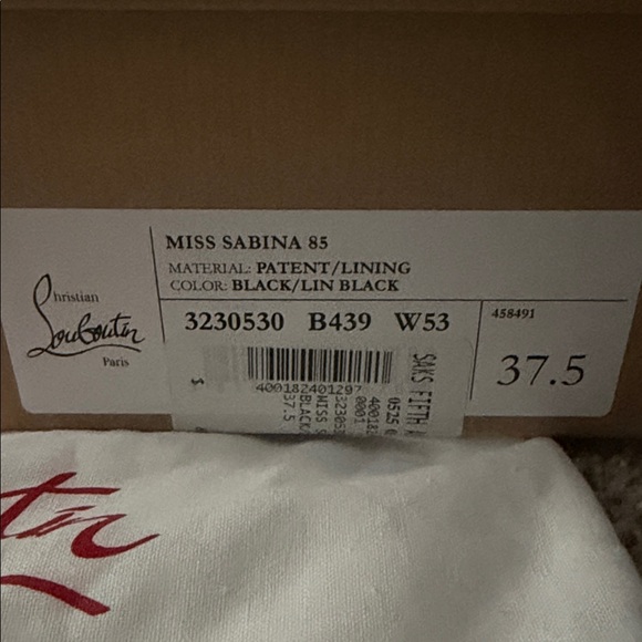 Christian Louboutin Miss Sabina 85 Strappy Heels - Picture 2 of 7